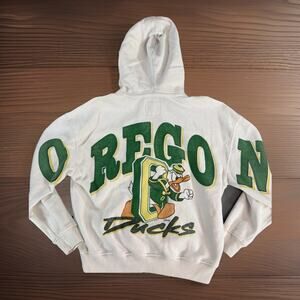 NWT Hollister Oregon Ducks Hoodie Men’s Medium Boxy Fit-Still in OG shipping bag
